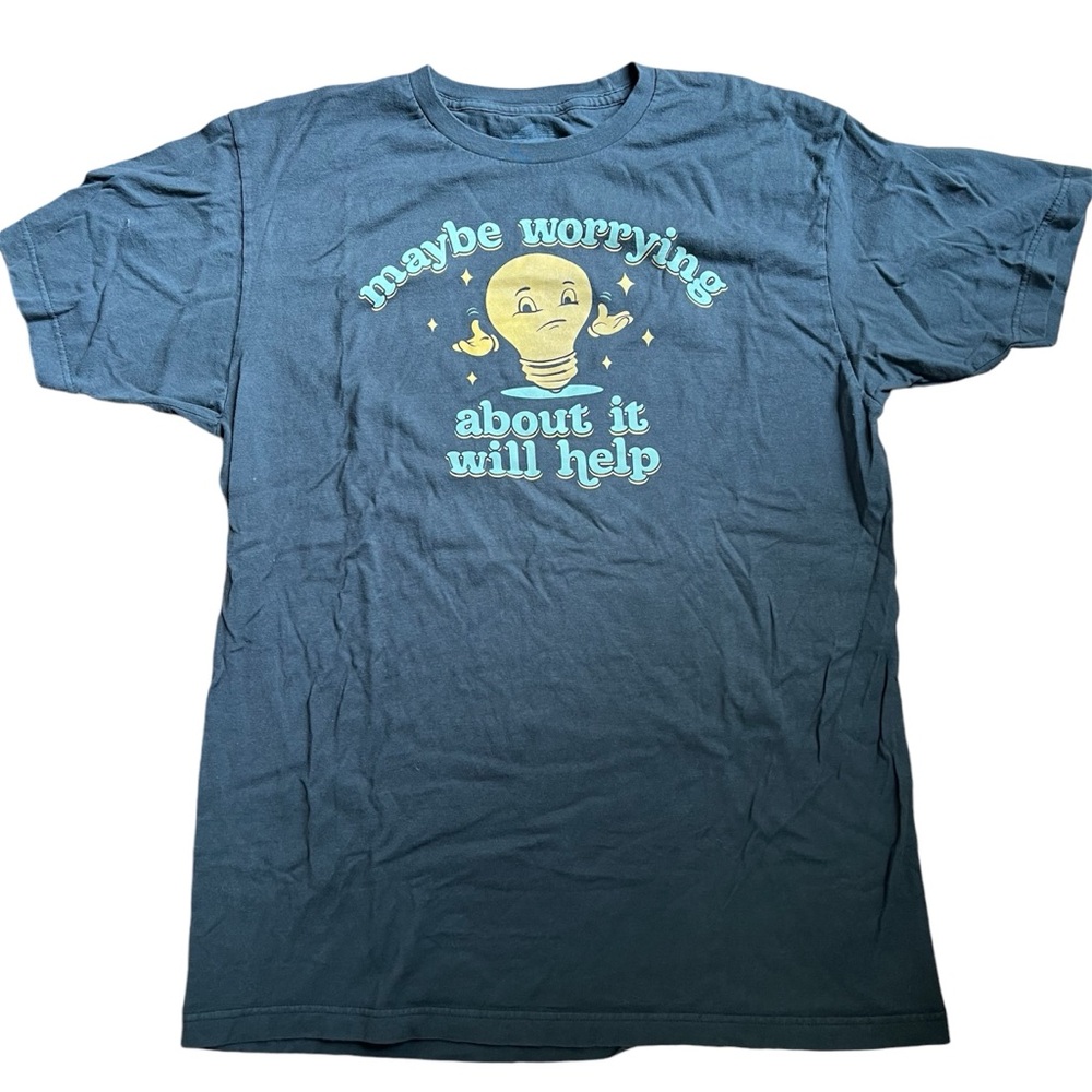 Boredwalk Tee “Maybe worrying about it will help” L